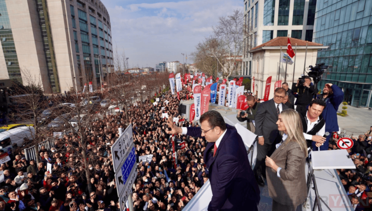 Ekrem İmamoğlu Adliye Önünde On Binlere Seslendi: “Adalet İçin Mücadeleye Devam”