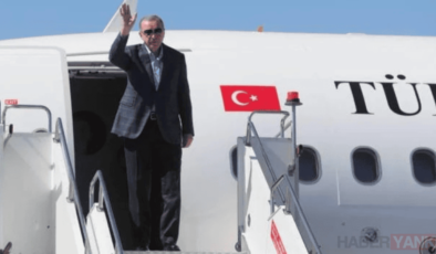 Erdoğan’ın Üç Ülkeyi Kapsayan Asya Turu Başladı