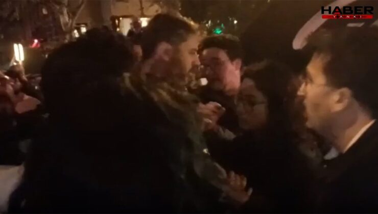 Deprem protestosuna müdahale gözaltılar var